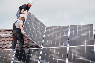 Roof Solar Installation