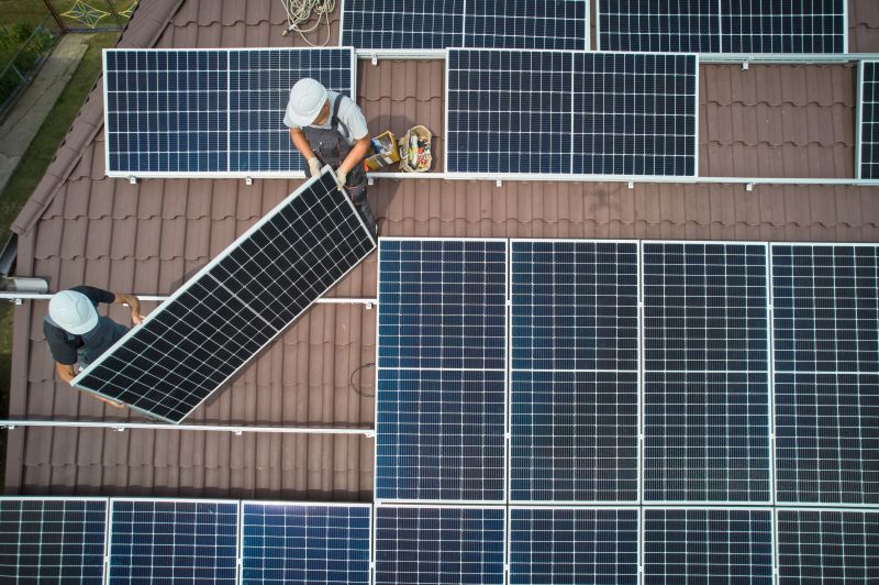 Roof Solar Installation