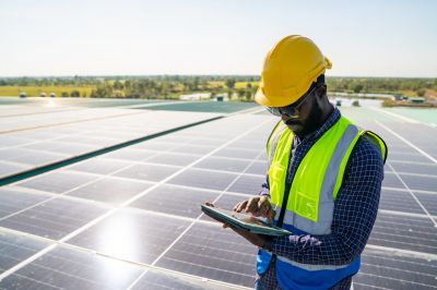 Roof Solar Installation