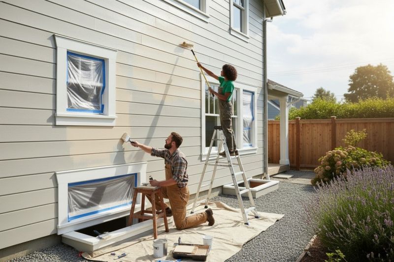 Siding Painting Service