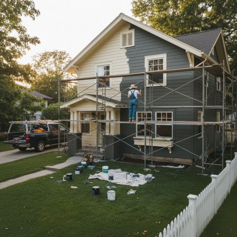 Siding Painting Service