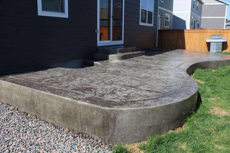 Stained Concrete Installation