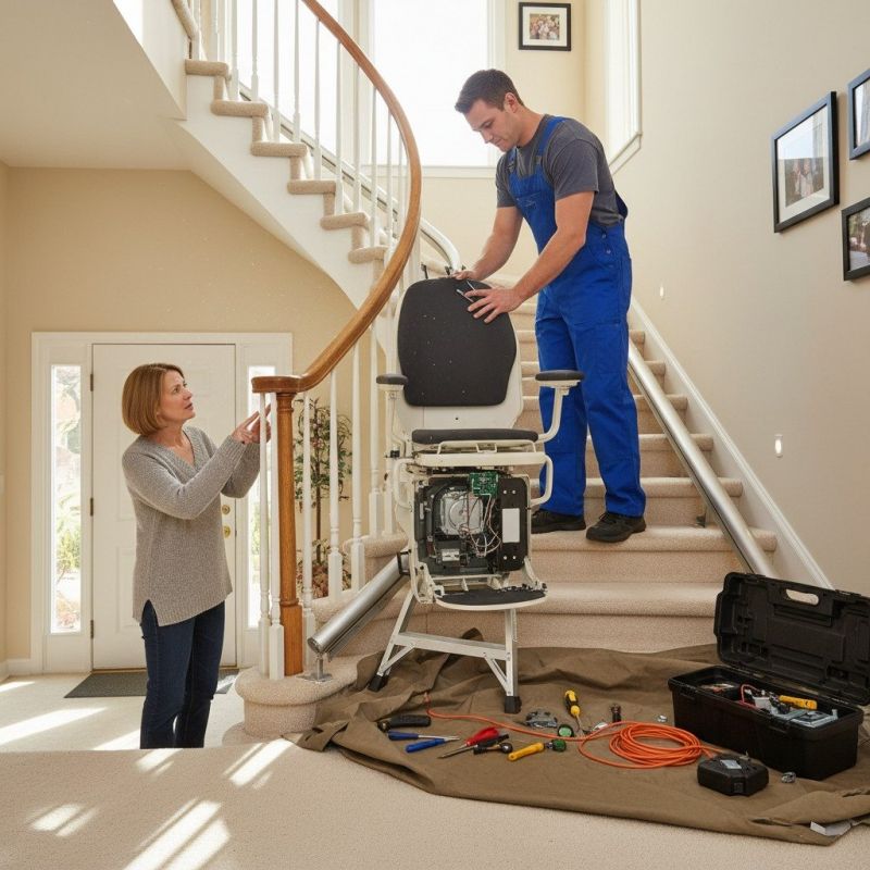 Steel Stairs Repair