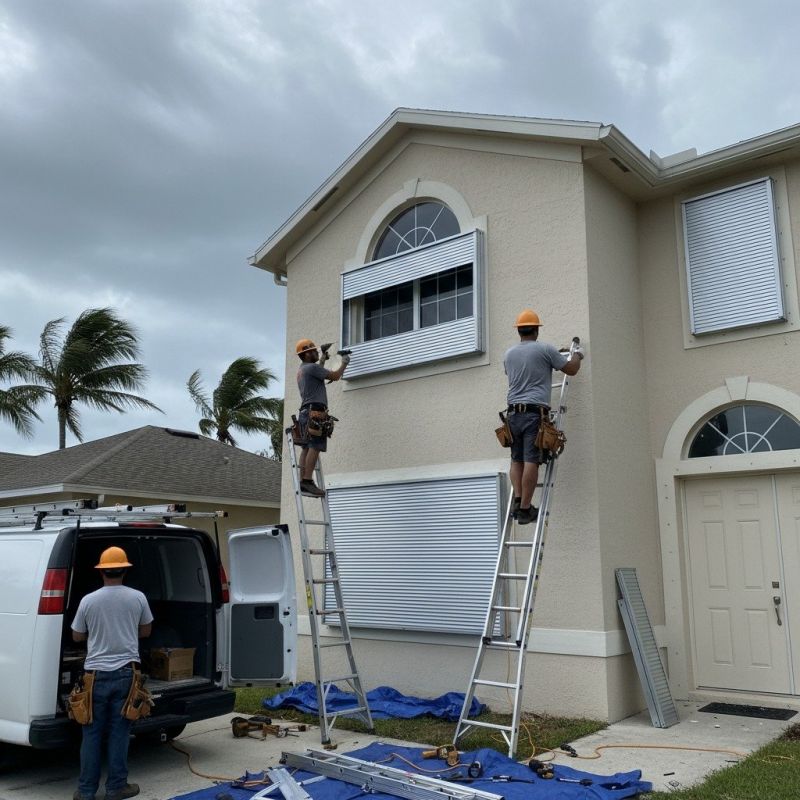 Storm Shutters Installation