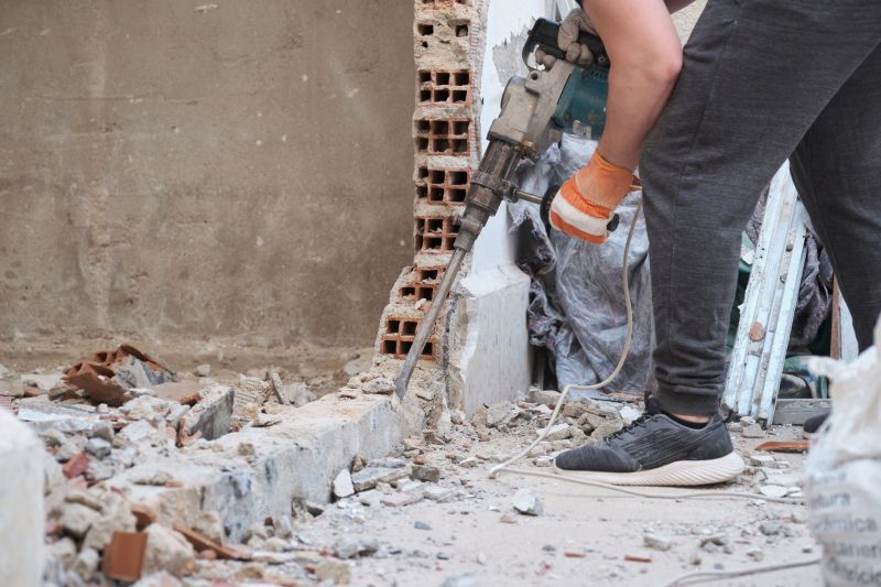 Walkway Demolition