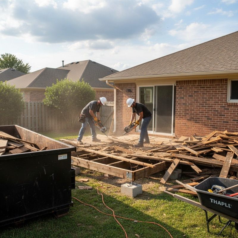Walkway Demolition