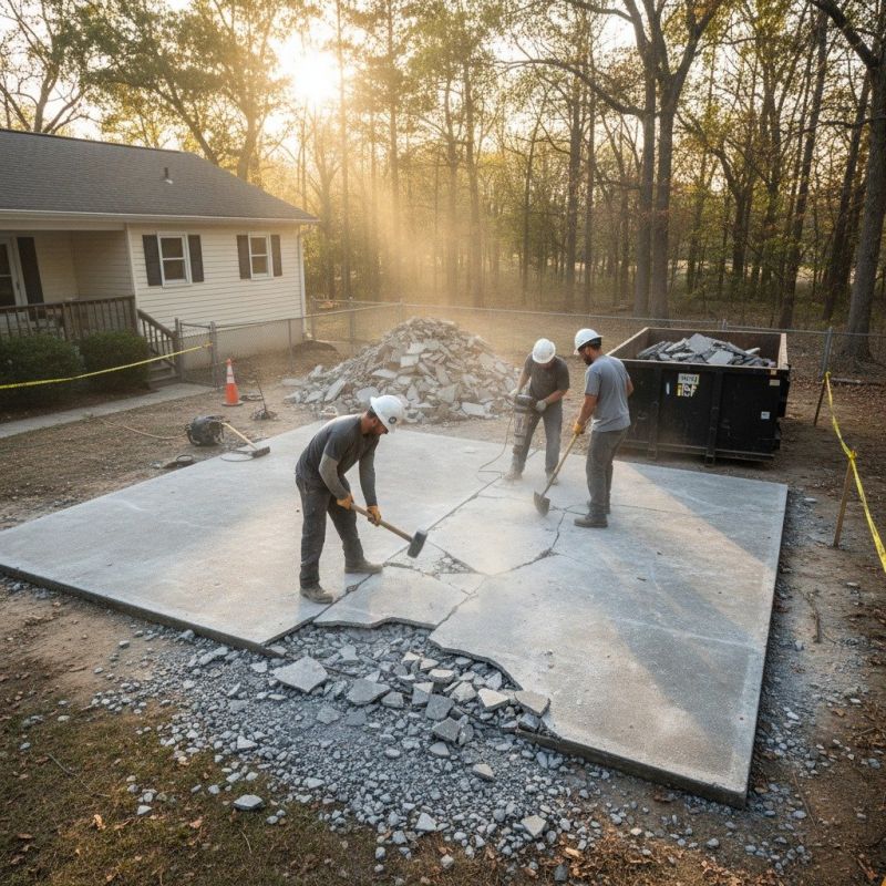 Walkway Demolition