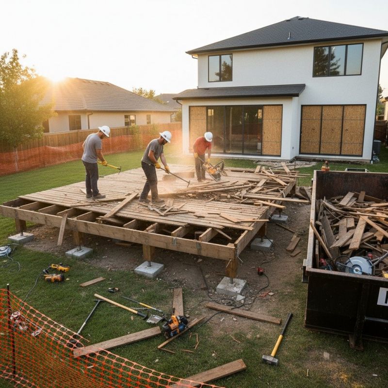 Walkway Demolition