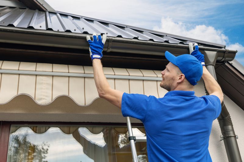 Warehouse Gutter Installation