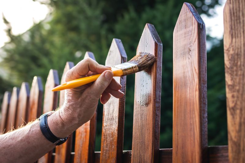 Wire Fence Painting