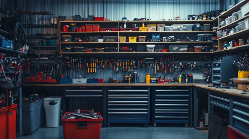 Wire Shelving Installation