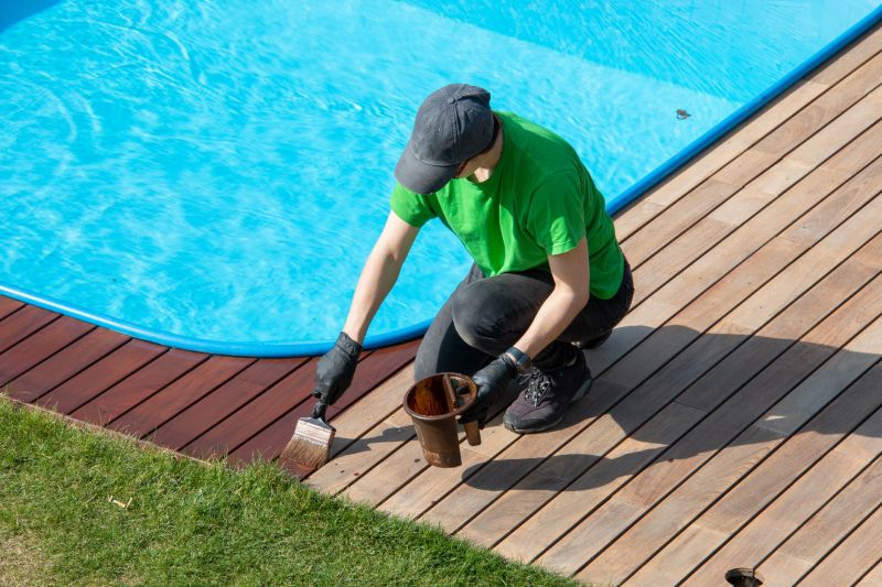 Wood Deck Staining Service
