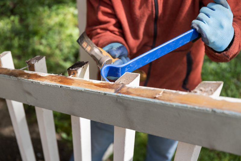 Wood Railing Repair