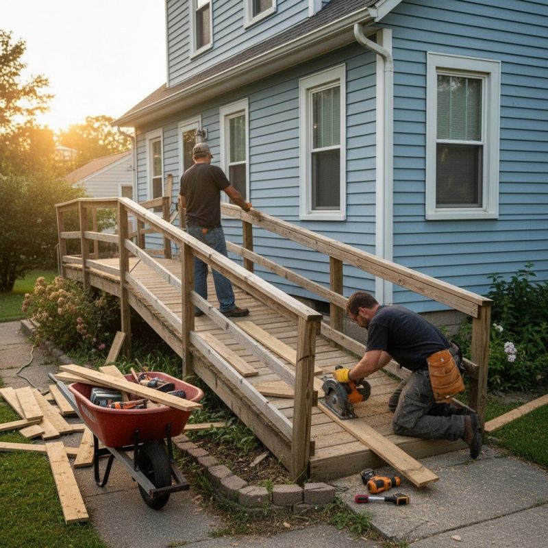 Wood Ramp Repair