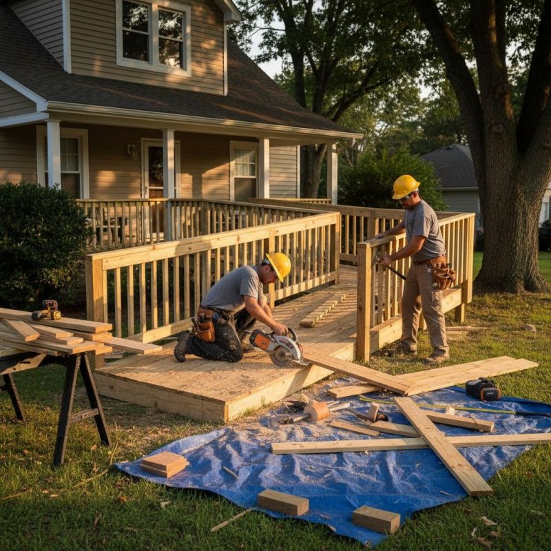 Wood Ramp Repair