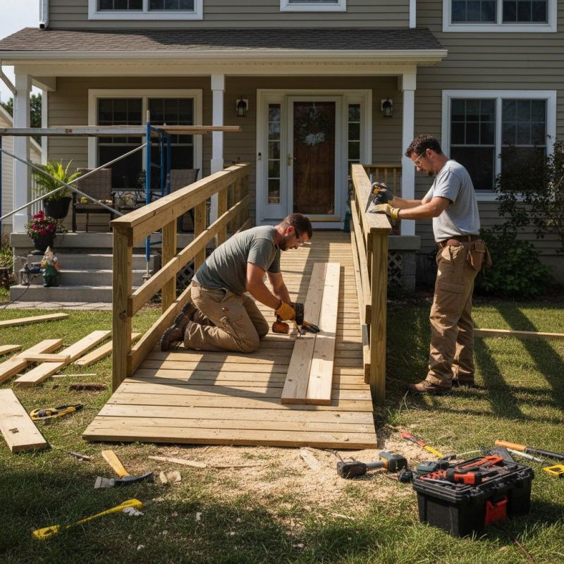 Wood Ramp Repair