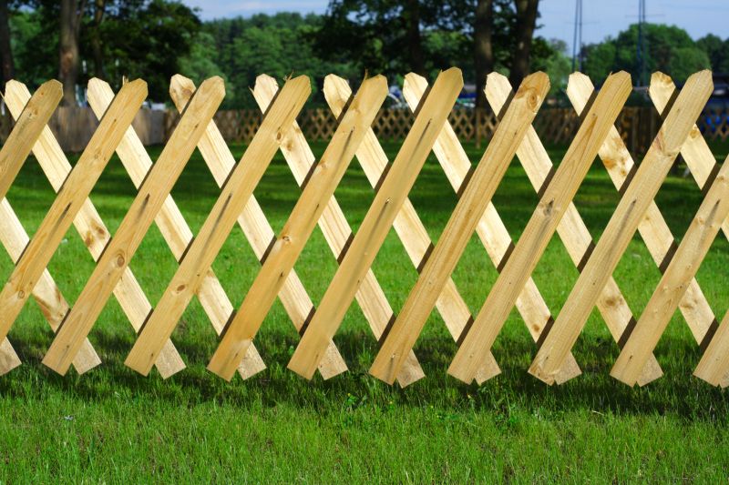 Wood Trellis Installation