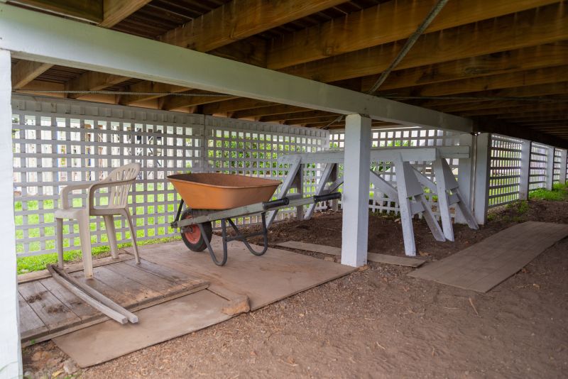 Wood Trellis Installation