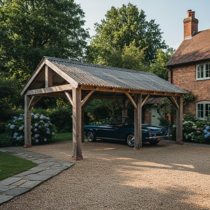 Wooden Carport Repair