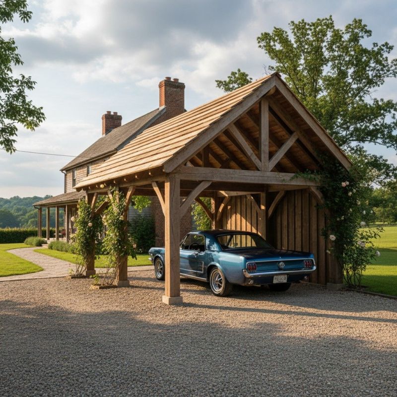 Wooden Carport Repair