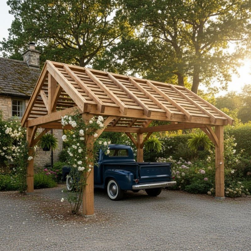 Wooden Carport Repair