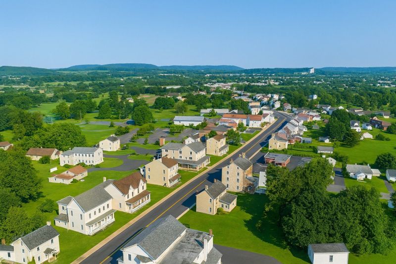 House Raising in Gilbertsville, PA