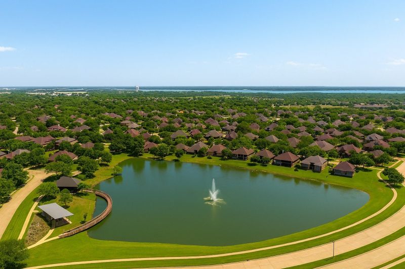 House Raising in Flower Mound, TX