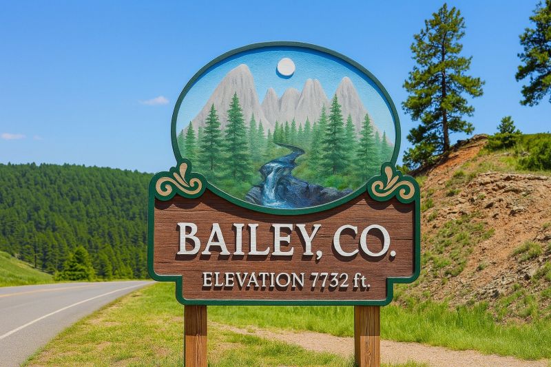 House Raising in Bailey, CO