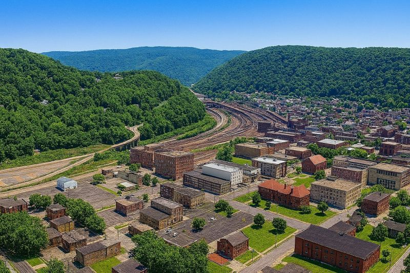 House Raising in Johnstown, PA