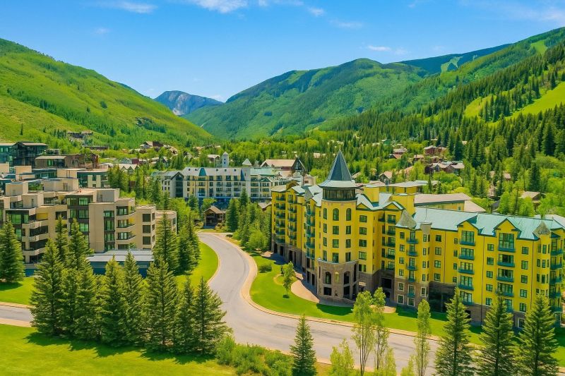 House Raising in Vail, CO