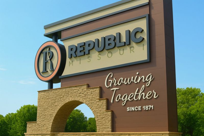 House Raising in Republic, MO