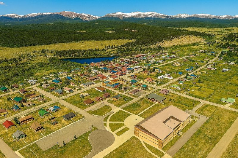House Raising in Fairplay, CO