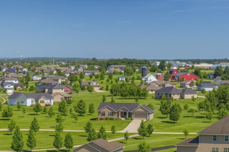 House Raising in North Liberty, IA