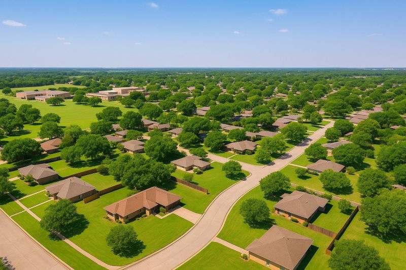 House Raising in North Richland Hills, TX