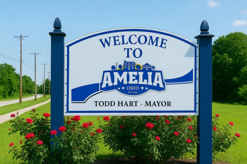 House Raising in Amelia, OH