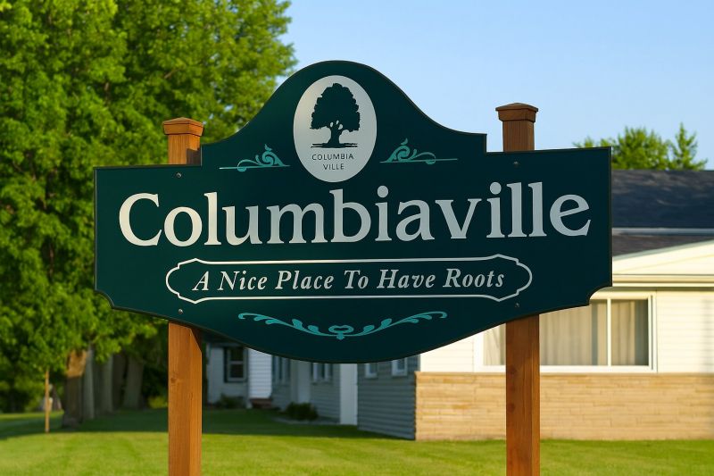 House Raising in Columbiaville, MI