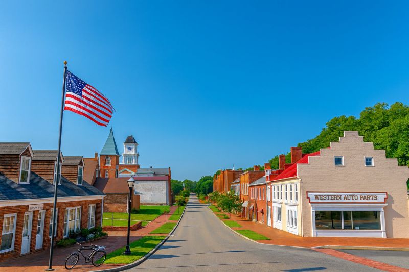 House Raising in Jonesborough, TN