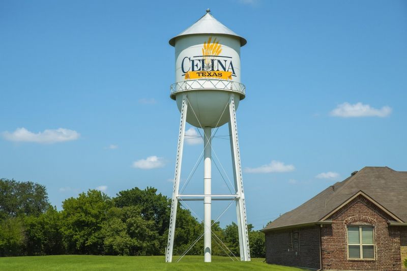 House Raising in Celina, TX
