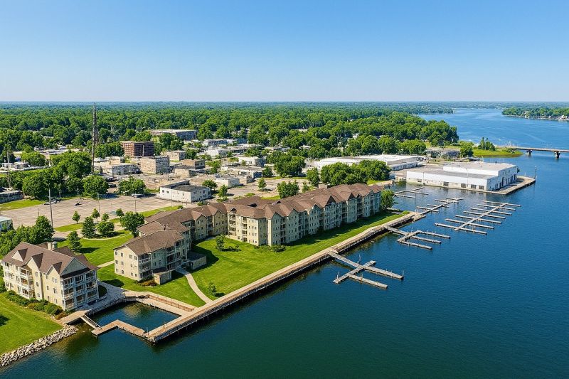 House Raising in Sturgeon Bay, WI