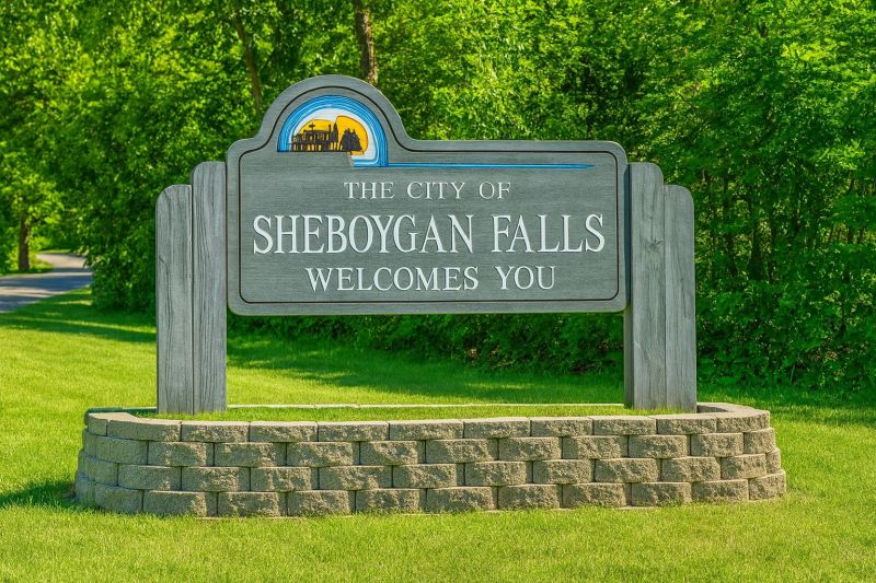 House Raising in Sheboygan Falls, WI