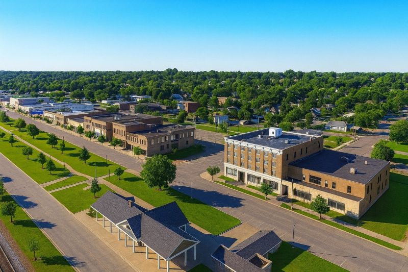 House Raising in Mandan, ND