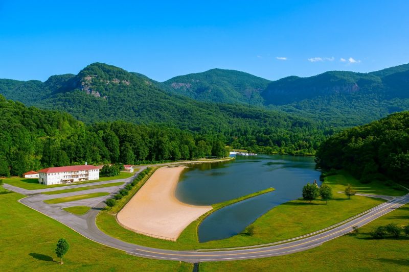 House Raising in Lake Lure, NC