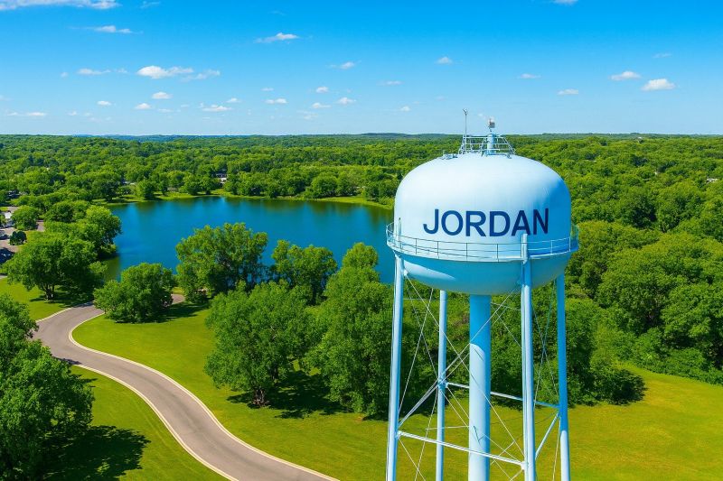 House Raising in Jordan, MN