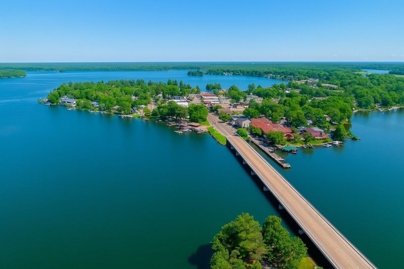 House Raising in Minocqua, WI