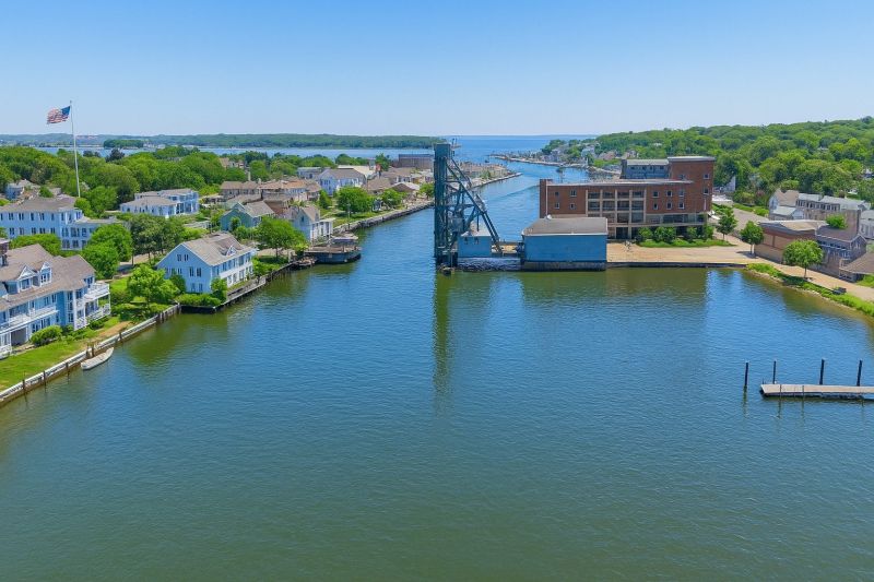 House Raising in Mystic, CT