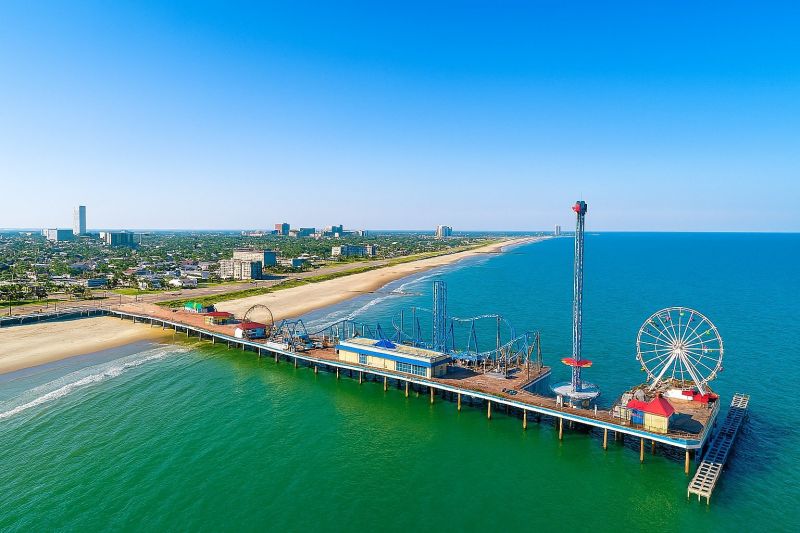 House Raising in Galveston, TX