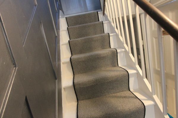 Stairway Carpet Installation