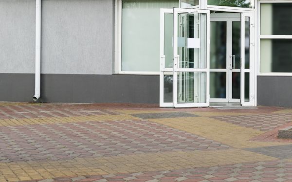 Store Entrance Door Install