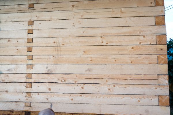 Timber Wall Installation