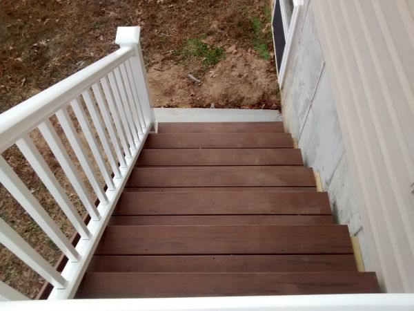 Deck Step Refinishing